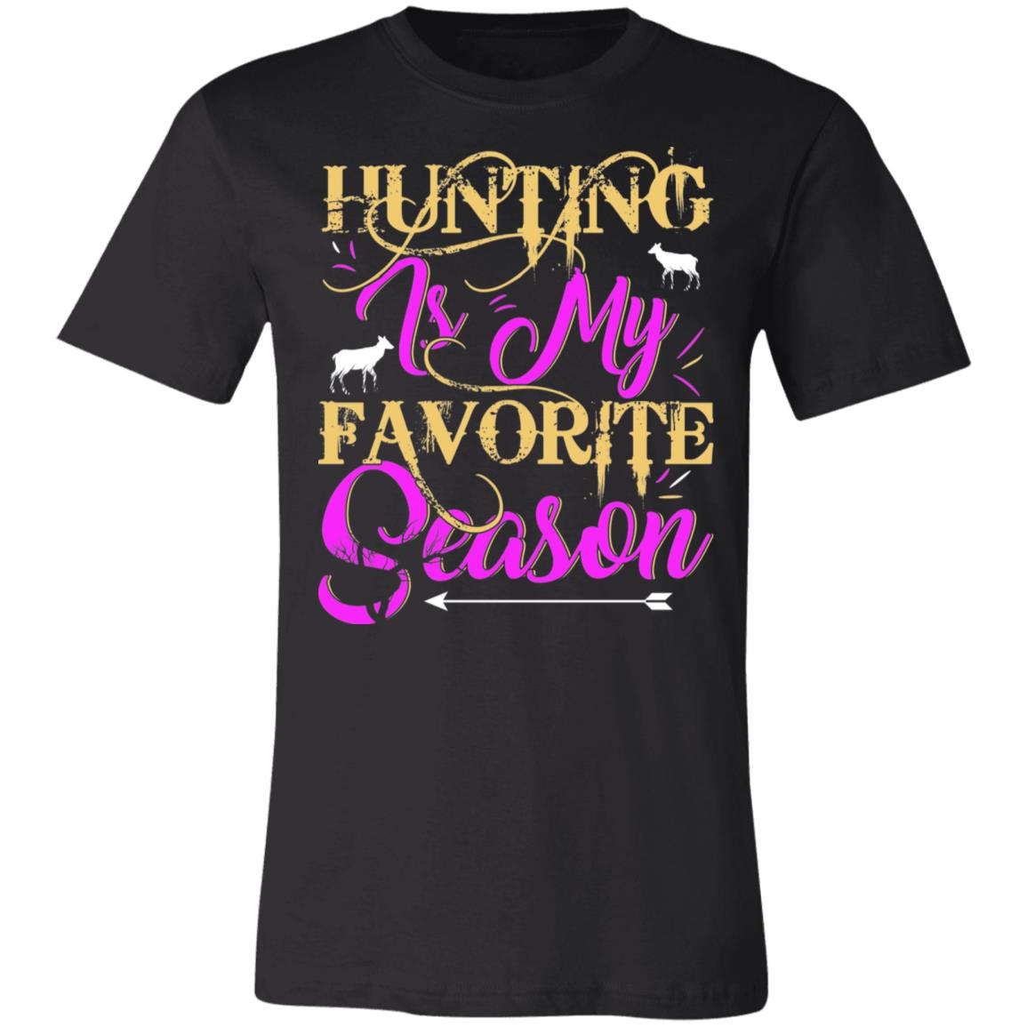 Hunting My Favorite Season Hunter Gift T-Shirt-Express Your Love Gifts