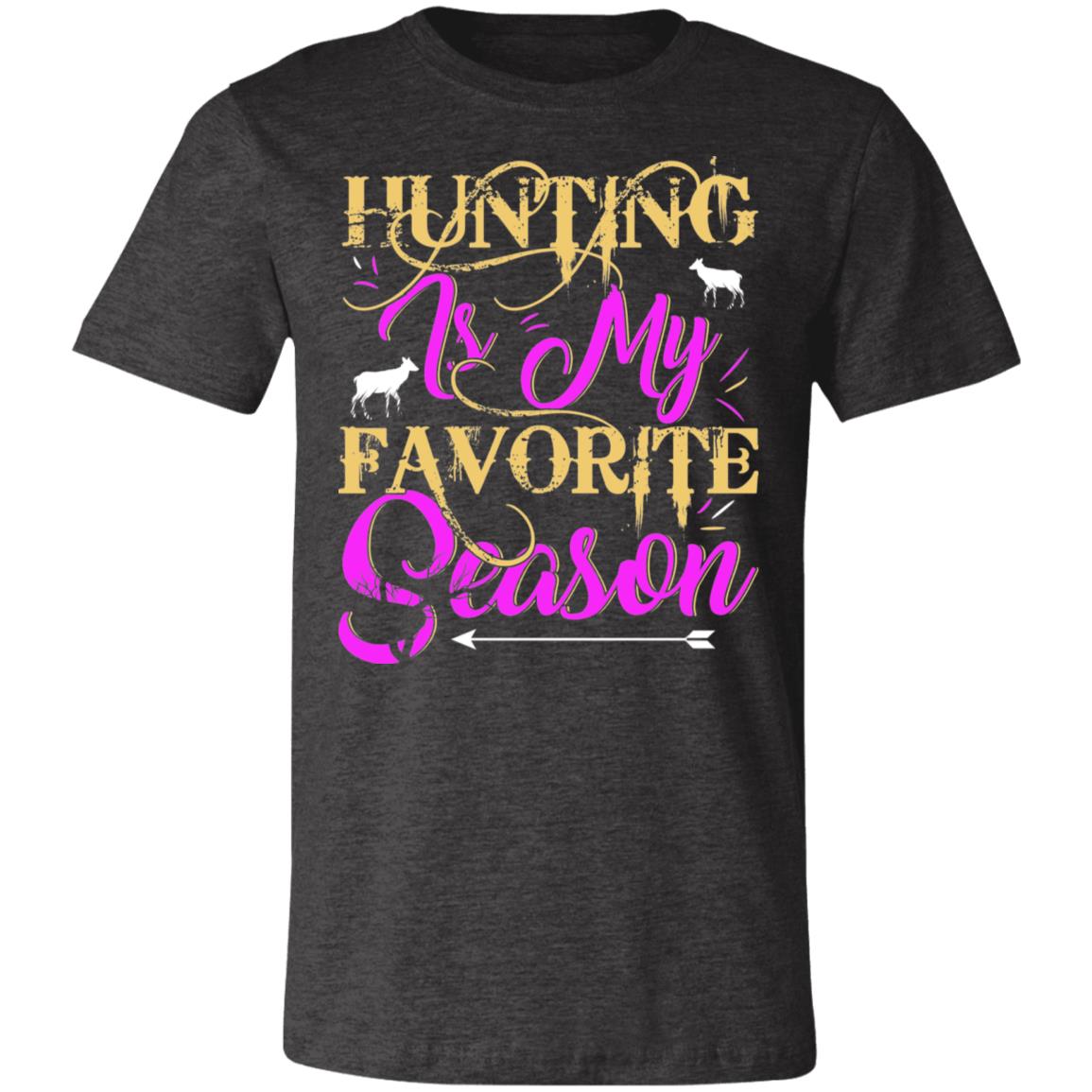 Hunting My Favorite Season Hunter Gift T-Shirt-Express Your Love Gifts