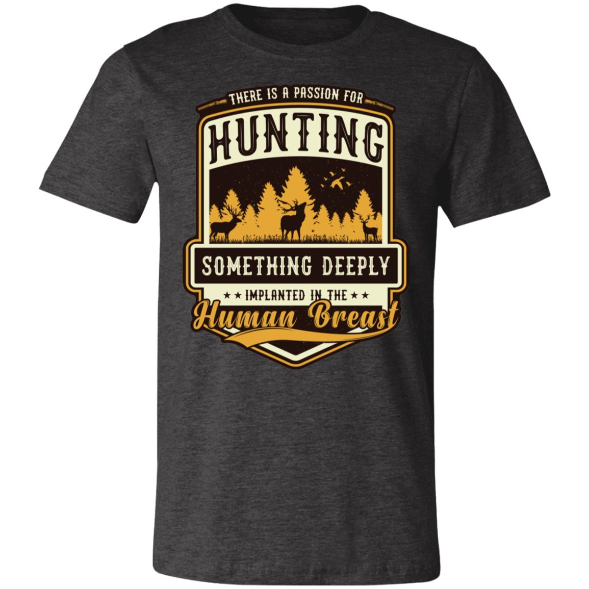 Hunting Something Deeply Hunter Gift T-Shirt-Express Your Love Gifts