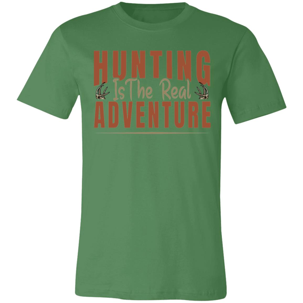 Hunting The Real Adventure Hunter Gift T-Shirt-Express Your Love Gifts