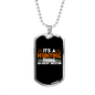 Hunting Thing Alright Necklace Stainless Steel or 18k Gold Dog Tag 24" Chain-Express Your Love Gifts