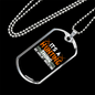 Hunting Thing Alright Necklace Stainless Steel or 18k Gold Dog Tag 24" Chain-Express Your Love Gifts