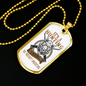 Hunting Thing Don'T Understand Necklace Stainless Steel or 18k Gold Dog Tag 24" Chain-Express Your Love Gifts
