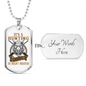 Hunting Thing Don'T Understand Necklace Stainless Steel or 18k Gold Dog Tag 24" Chain-Express Your Love Gifts