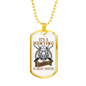 Hunting Thing Don'T Understand Necklace Stainless Steel or 18k Gold Dog Tag 24" Chain-Express Your Love Gifts