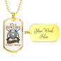Hunting Thing Don'T Understand Necklace Stainless Steel or 18k Gold Dog Tag 24" Chain-Express Your Love Gifts