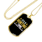 Hunting Thing You Don'T Understand Necklace Stainless Steel or 18k Gold Dog Tag 24" Chain-Express Your Love Gifts