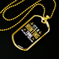 Hunting Thing You Don'T Understand Necklace Stainless Steel or 18k Gold Dog Tag 24" Chain-Express Your Love Gifts