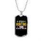 Hunting Thing You Don'T Understand Necklace Stainless Steel or 18k Gold Dog Tag 24" Chain-Express Your Love Gifts