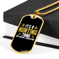 Hunting Thing You Don'T Understand Necklace Stainless Steel or 18k Gold Dog Tag 24" Chain-Express Your Love Gifts