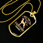 Hunting Will Find You Necklace Stainless Steel or 18k Gold Dog Tag 24" Chain-Express Your Love Gifts