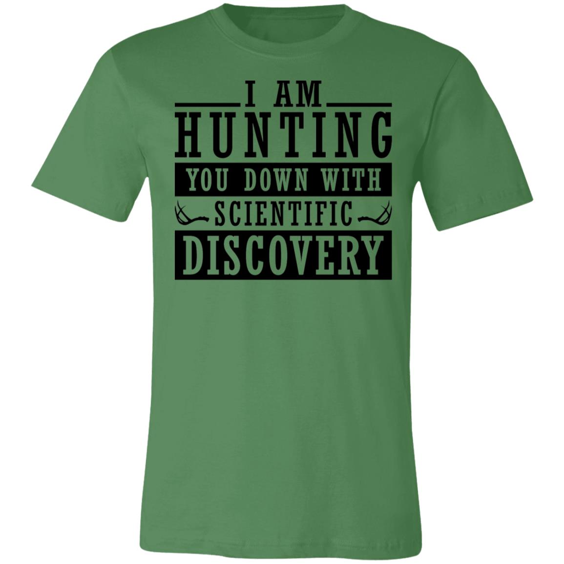 Hunting With Scientific Discovery Hunter Gift T-Shirt-Express Your Love Gifts