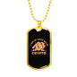 I Am In Love With Crypto Crypto Necklace Stainless Steel or 18k Gold Dog Tag 24" Chain-Express Your Love Gifts
