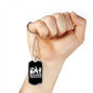 I Am So Hot Firefighter Gift Stainless Steel or 18k Gold Dog Tag 24" Chain-Express Your Love Gifts
