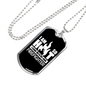 I Am So Hot Firefighter Gift Stainless Steel or 18k Gold Dog Tag 24" Chain-Express Your Love Gifts