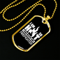 I Am So Hot Firefighter Gift Stainless Steel or 18k Gold Dog Tag 24" Chain-Express Your Love Gifts