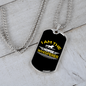 I Am The Horse Whisperer Horse Necklace Stainless Steel or 18k Gold Dog Tag 24" Chain-Express Your Love Gifts