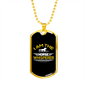 I Am The Horse Whisperer Horse Necklace Stainless Steel or 18k Gold Dog Tag 24" Chain-Express Your Love Gifts