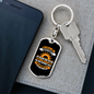 I Believe In Christian Keychain Stainless Steel or 18k Gold Dog Tag Keyring-Express Your Love Gifts