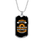 I Believe In Christianity Necklace Stainless Steel or 18k Gold Dog Tag 24" Chain-Express Your Love Gifts