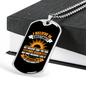 I Believe In Christianity Necklace Stainless Steel or 18k Gold Dog Tag 24" Chain-Express Your Love Gifts