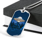 I Believe In UFO'S Necklace Stainless Steel or 18k Gold Dog Tag 24" Chain-Express Your Love Gifts