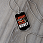 I Bought This Gambler Necklace Stainless Steel or 18k Gold Dog Tag 24-Express Your Love Gifts