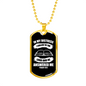 I Called To The Lord Psalm 120:1 Necklace Stainless Steel or 18k Gold Dog Tag 24" Chain-Express Your Love Gifts