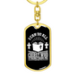 I Can Do All Christian Keychain Stainless Steel or 18k Gold Dog Tag Keyring-Express Your Love Gifts