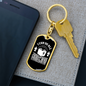 I Can Do All Christian Keychain Stainless Steel or 18k Gold Dog Tag Keyring-Express Your Love Gifts