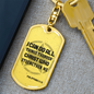 I Can Do All Things Star Christian Keychain Stainless Steel or 18k Gold Dog Tag Keyring-Express Your Love Gifts