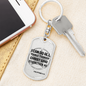 I Can Do All Things Star Christian Keychain Stainless Steel or 18k Gold Dog Tag Keyring-Express Your Love Gifts
