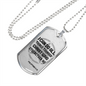 I Can Do All Things Star Philippians 4:13 Necklace Stainless Steel or 18k Gold Dog Tag 24" Chain-Express Your Love Gifts
