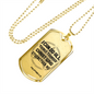 I Can Do All Things Star Philippians 4:13 Necklace Stainless Steel or 18k Gold Dog Tag 24" Chain-Express Your Love Gifts