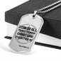 I Can Do All Things Star Philippians 4:13 Necklace Stainless Steel or 18k Gold Dog Tag 24" Chain-Express Your Love Gifts