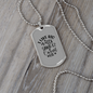 I Cannot Lie Necklace Stainless Steel or 18k Gold Dog Tag 24" Chain-Express Your Love Gifts
