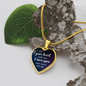 I Carry Your Heart Necklace Stainless Steel or 18k Gold Heart 18-22"-Express Your Love Gifts