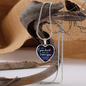 I Carry Your Heart Necklace Stainless Steel or 18k Gold Heart 18-22"-Express Your Love Gifts