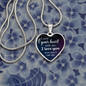 I Carry Your Heart Necklace Stainless Steel or 18k Gold Heart 18-22"-Express Your Love Gifts