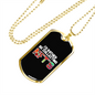 I'd Rather Be Collecting NFT's Crypto Necklace Stainless Steel or 18k Gold Dog Tag 24" Chain-Express Your Love Gifts