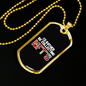I'd Rather Be Collecting NFT's Crypto Necklace Stainless Steel or 18k Gold Dog Tag 24" Chain-Express Your Love Gifts