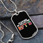 I'd Rather Be Collecting NFT's Crypto Necklace Stainless Steel or 18k Gold Dog Tag 24" Chain-Express Your Love Gifts