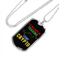 I'd Rather Be Trading Some Crypto Crypto Necklace Stainless Steel or 18k Gold Dog Tag 24" Chain-Express Your Love Gifts