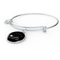 I Do What Cat Bracelet Stainless Steel or 18k Gold Circle Bangle-Express Your Love Gifts