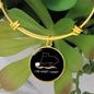 I Do What Cat Bracelet Stainless Steel or 18k Gold Circle Bangle-Express Your Love Gifts