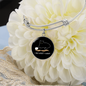 I Do What Cat Bracelet Stainless Steel or 18k Gold Circle Bangle-Express Your Love Gifts