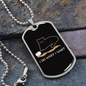 I Do What Want Black Cat Necklace Stainless Steel or 18k Gold Dog Tag 24" Chain-Express Your Love Gifts