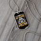 I Don't Like Bitcoins Crypto Necklace Stainless Steel or 18k Gold Dog Tag 24" Chain-Express Your Love Gifts