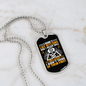I Don't Like Bitcoins Crypto Necklace Stainless Steel or 18k Gold Dog Tag 24" Chain-Express Your Love Gifts