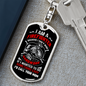 I Don'T Mind Easy Keychain Stainless Steel or 18k Gold Dog Tag Keyring-Express Your Love Gifts